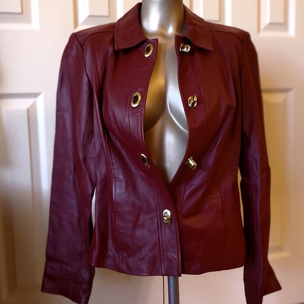 Alfani Leather Jacket